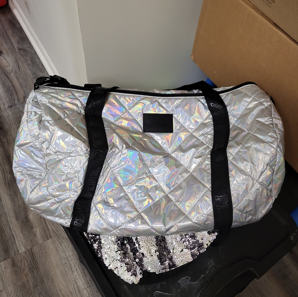 PINK duffle bag